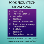 Book Promotion Report Card