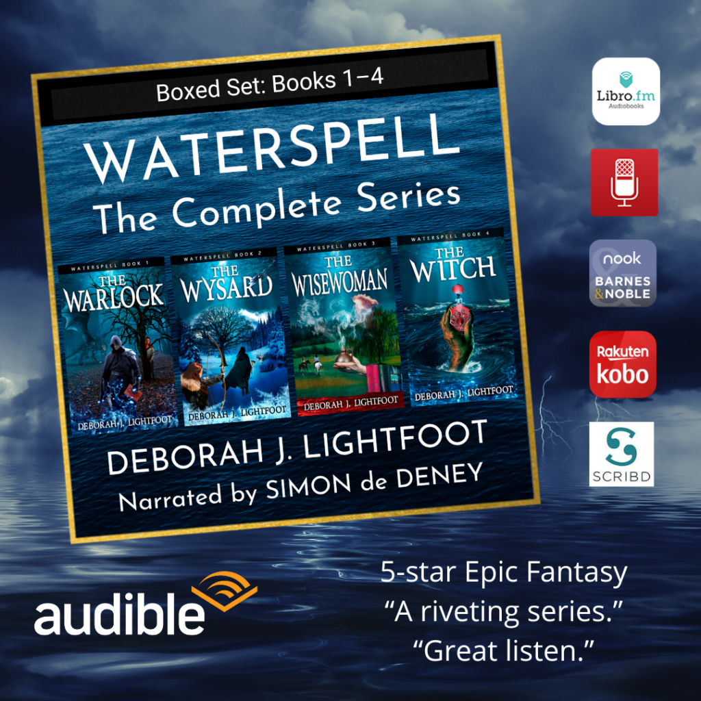 Waterspell audiobook available at all audiobook retailers