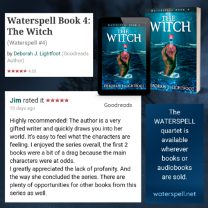 Waterspell review at Goodreads October 2022