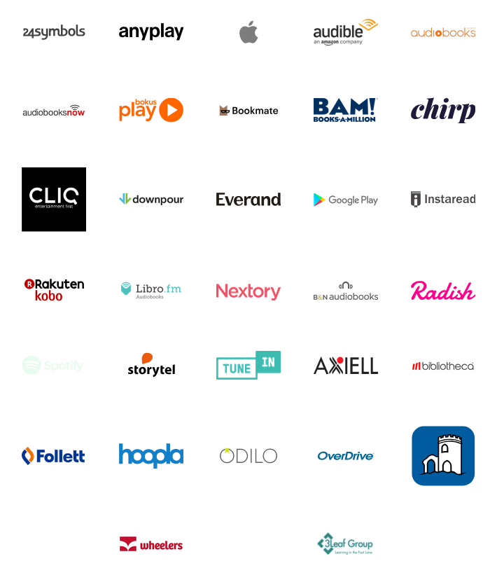 INaudio audiobook retailer distribution list